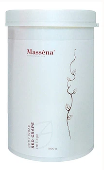 Обертывание для тела порошковое "Красный виноград" - Massena Body Wrap Red Grape Anti-Age 1000g (1107032-145956)