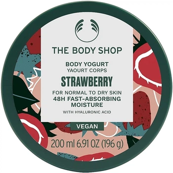 Йогурт для тіла "Полуниця" - The Body Shop Strawberry Body Yogurt 200ml (1288077-148695)