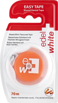 Зволожена зубна стрічка-флос - Edel+White Waxed Dental Tape (125799-58851)