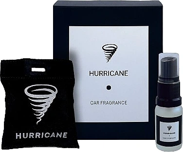 Парфумоване саше для автомобіля - Hurricane Black Standart Car Fragrance (1275346-147008)