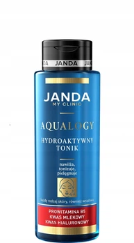 Тонік для обличчя з гіалуроновою кислотою та молочною кислотою Janda My Clinic 400 ml (5905159910819)