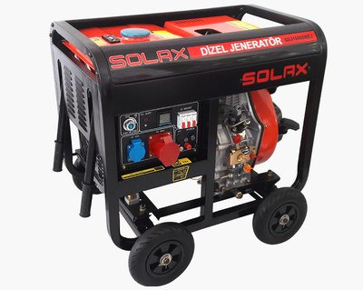 Дизельный генератор SOLAX SDJ10000ME3 (8,7 кВА/7 кВт)
