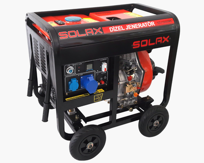 Дизельний генератор SOLAX SDJ10000ME (8,7 кVA/7 кВт)