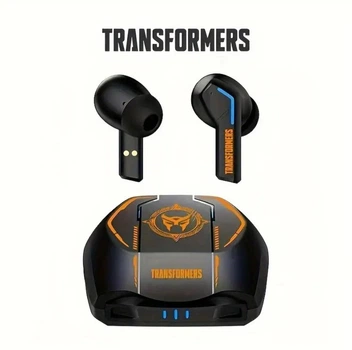 Бездротові вакумні Bluetooth-навушники "Transformers" з мікрофоном та шумозаглушенням, чорний (87019360)