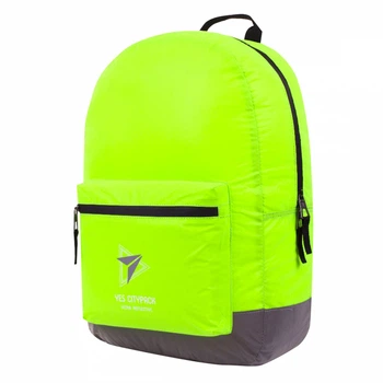 Рюкзак молодіжний YES R-03 "Ray Reflective" жовтий/сірий 558583