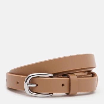 Ремень женский из натуральной кожи Laras 100v10genw58-caramel 100 см Бежевый (6501033634)
