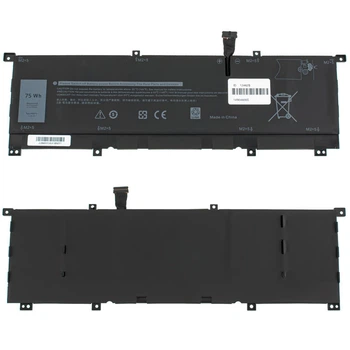 Аккумулятор DELL 8N0T7 (XPS 15 9575, Precision 5530 2-in-1) 11.4V 6254mAh 75Wh Black