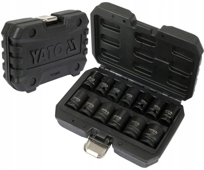 Ударные Головки 1/2" M10-M24 мм Набор 13 шт YATO (YT-10251)