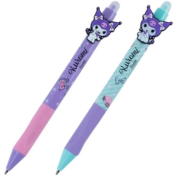 Ручка Kite Kuromi "Кошино Куроми" 0.5 мм автоматическая с гриппом синяя шариковая (HK24-393-2)