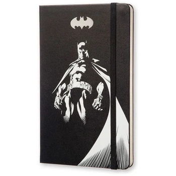 Записна книжка Moleskine Batman 13х21 см 240 сторінок без лініюванням Чорна LEBA01QP062