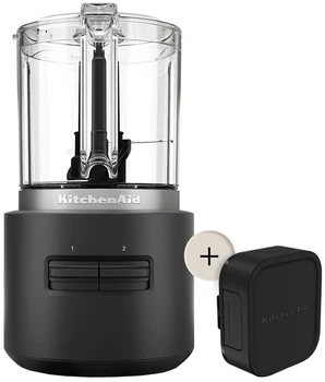 Кухонний мінікомбайн бездротовий KitchenAid Go 5KFCR500BM Акумуляторний 12V (з акумулятором)