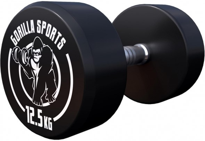 Гантель Gorilla Sports професійна 12.5 кг (4260200842633)