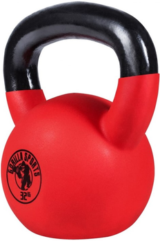 Kettlebell Gorilla Sports gumowane profesional 32 kg (4260200842275)