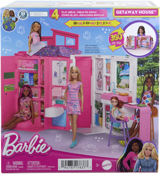 Будиночок Barbie Двоповерховий для відпочинку (HRJ76)
