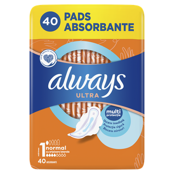 Гигиенические прокладки Always Ultra Normal (Размер 1) 40 шт.