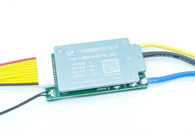 Контролер Leiba BMS 10S Li-ion 36V 20А не симетричная з балансуванням