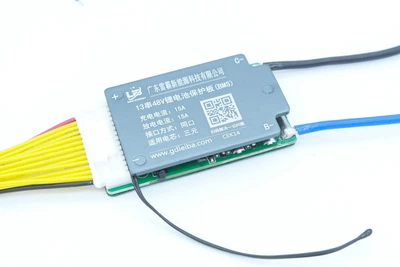 Контролер Leiba BMS 13S Li-ion 48V 15А симетрична з балансуванням