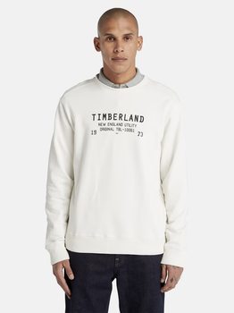 Bluza bez kaptura męska Timberland TB0A6FMV M Biała (196247869828)