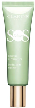 Primer do twarzy Clarins SOS Primer Green nawilżająca 30 ml (3666057133473) 