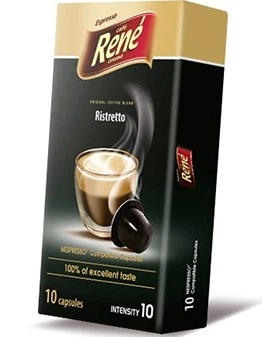 Кофе в капсулах Rene Ristretto, 10 капсул Nespresso