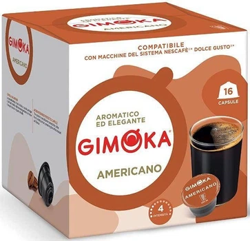 Капсулы Dolce Gusto Gimoka Americano, 16 капсул