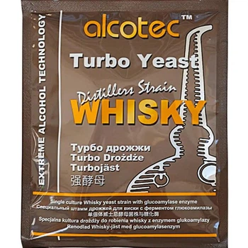 Спиртові Турбо дріжджі Alcotec TURBO Whisky, 73г