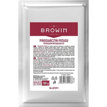 Метабисульфит калия Browin 100г.