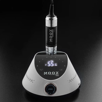 Фрезер Мокс X805 на 80W – 55000 об/мин (белый/white) для снятия материала и обработки кутикулы