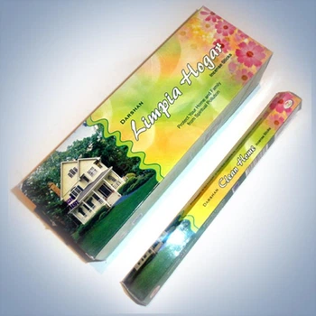 Аромапалочки Чистый дом благовония из Индии Clean Home Darshan свежие для нейтрализации неприятного запаха дома 20 шт