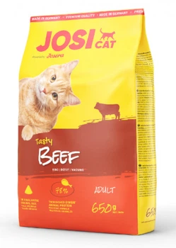 Сухий корм для дорослих котів контроль ваги JosiCat Tasty Beef яловичина 650 г (50009045)