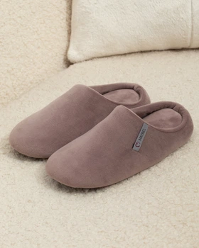 Капці домашні велюрові закриті Мокко Maybel 38-39 (3348_3)
