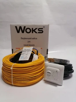 Комплект теплої підлоги Woks 0.6 м²