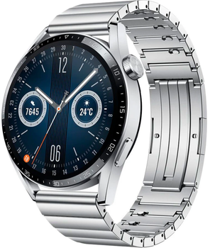 Смарт-часы Huawei Watch GT 3 46 мм / Bluetooth / 5ATM / Stainless Steel (LEA-B19) Б/В