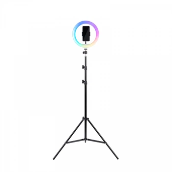Набір 2в1 Трипод для смартфону + світлодіодне RGB кільце HAVIT HV-ST7026