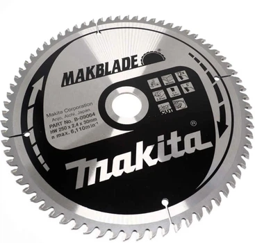 Пильный диск MAKBlade Makita B-09064 (250x30 мм, 72 зубьев) по дереву (6488)