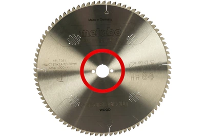 Пильный диск Metabo Precision Cut Wood Professional 315х2,4х30 мм Z84 WZ 5° neg, по дереву (Картон) 628225000 (8495)