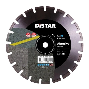 Круг алмазный отрезной Distar Bestseller Abrasive 1A1RSS/C1-W 350x3.2/2.2x9x25.4-21 F4 Сегментный диск для асфальта 12485129024 (10060)
