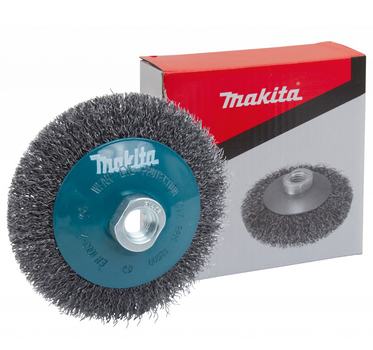 Конусна дротяна щітка Makita D-39849 (115 мм) з крученим дротом (6934)
