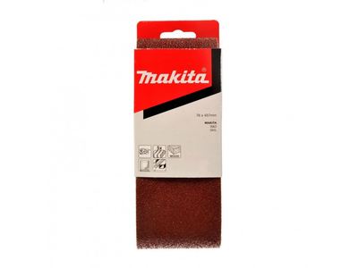 Набір шліфувальної стрічки Makita P-37144 (76х457 мм, К150, 5 шт) шліфстрічка (7145)