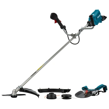 Аккумуляторный бесщеточный триммер Makita DUR369AZ LXT (18В+18В, 430 мм) электрическая коса мотокоса без АКБ и зарядного устройства (30921)
