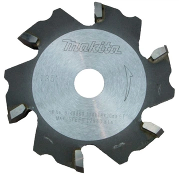 Дискова фреза Makita B-48860 (118x20x18 мм, 6T, 135°) по алюмінію для CA5000 (7276)