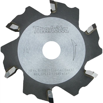 Дискова фреза Makita B-48832 (118x20x14 мм, 6T, 90°) по алюмінію для CA5000 (7277)