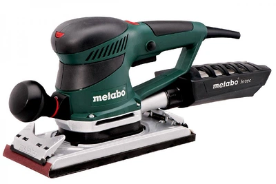 Вибрационная шлифмашина Metabo SRE 4351 TurboTec, 350 Вт, с подключение дополнительных резервов мощности (Картон) 611351000 (5683)