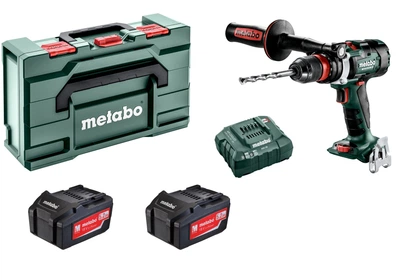 Аккумуляторная дрель-шуруповерт Metabo BS 18 LTX BL Q I, 18 В, 2 аккумуляторных блока LiHD (18 В/5,2 Ач) (Кейс) 602359650 (8109)
