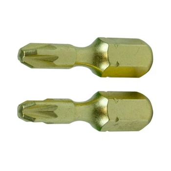 Торсионная бита Impact Gold Super Slim Makita B-62343 (PZ2, 25 мм, 2 шт) Pozidrive бита с шестигранным хвостовиком (30446)