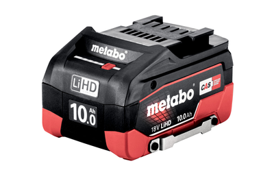 Аккумулятор Metabo 18 В 10.0 Ач LiHD с кронштейном (Картон) 624991000 (8177)