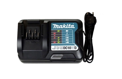 Зарядний пристрій DC10WD Makita 630980-2 CXT (12 В, 230 В) ЗП без АКБ (7772)
