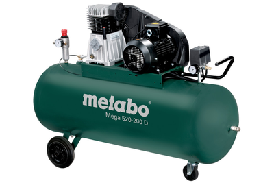 Компрессор Metabo Mega 520-200 D, 3000 Вт, 380 В (Картон) 601541000 (5975)