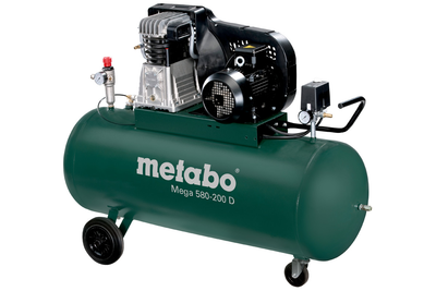 Компрессор Metabo Mega 580-200 D, 3000 Вт, 380 В (Картон) 601588000 (5981)