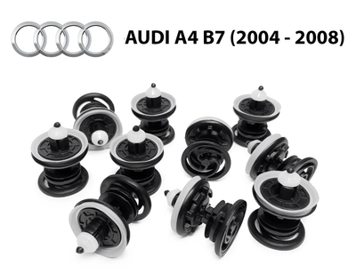 VAG Кліпса кріплення обшивки карти дверей Audi A4 B7 2004 - 2008 (7L6868243) 10 шт